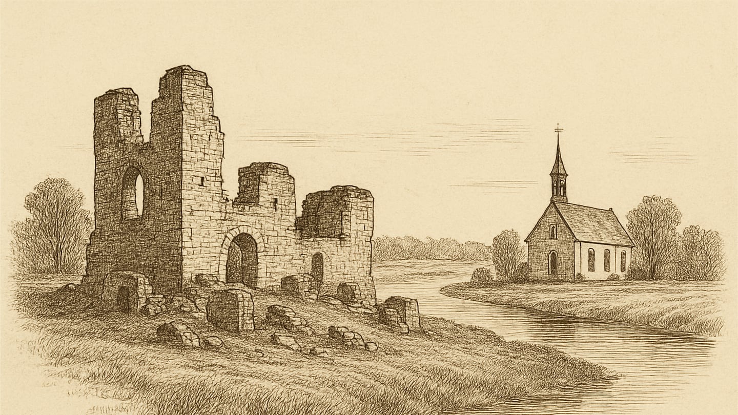 Piltene — litogrāfija