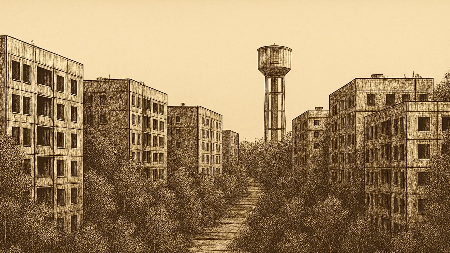 Skrunda — litogrāfija